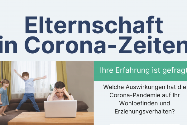 Umfrage zu Elternschaft in Corona-Zeiten